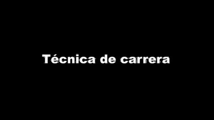 Ejercicios de técnica de carrera