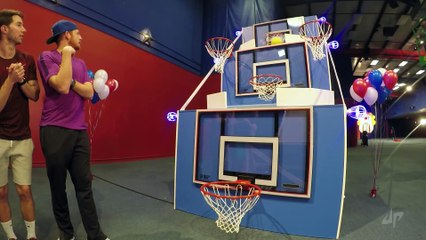 Giant Basketball Arcade Battle - Dude Perfect