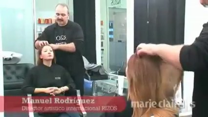 Cómo hacer un peinado wet look