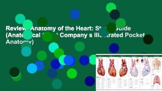 Review  Anatomy of the Heart: Study Guide (Anatomical Chart Company s Illustrated Pocket Anatomy)