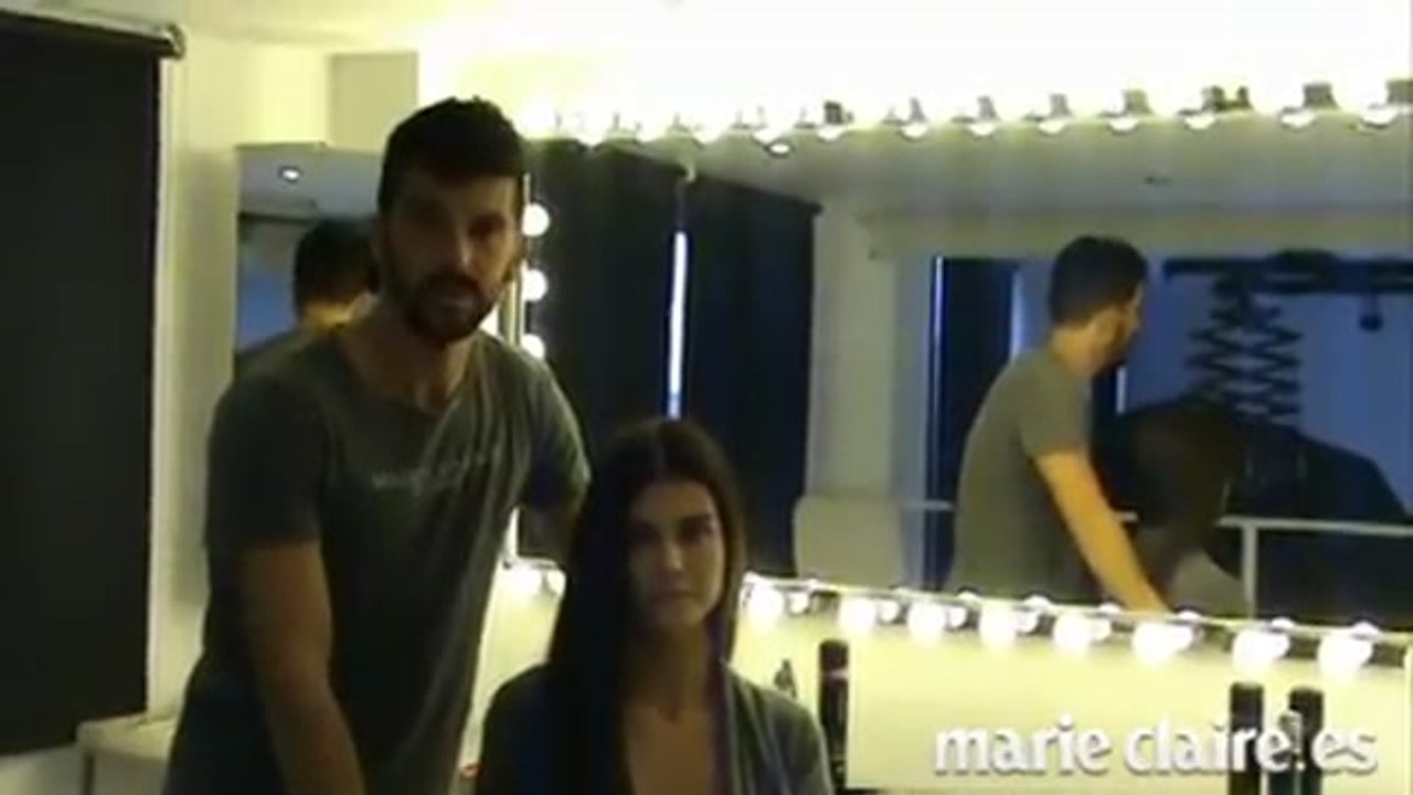Melena con ondas