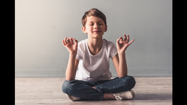 Ejercicio de yoga para niños I