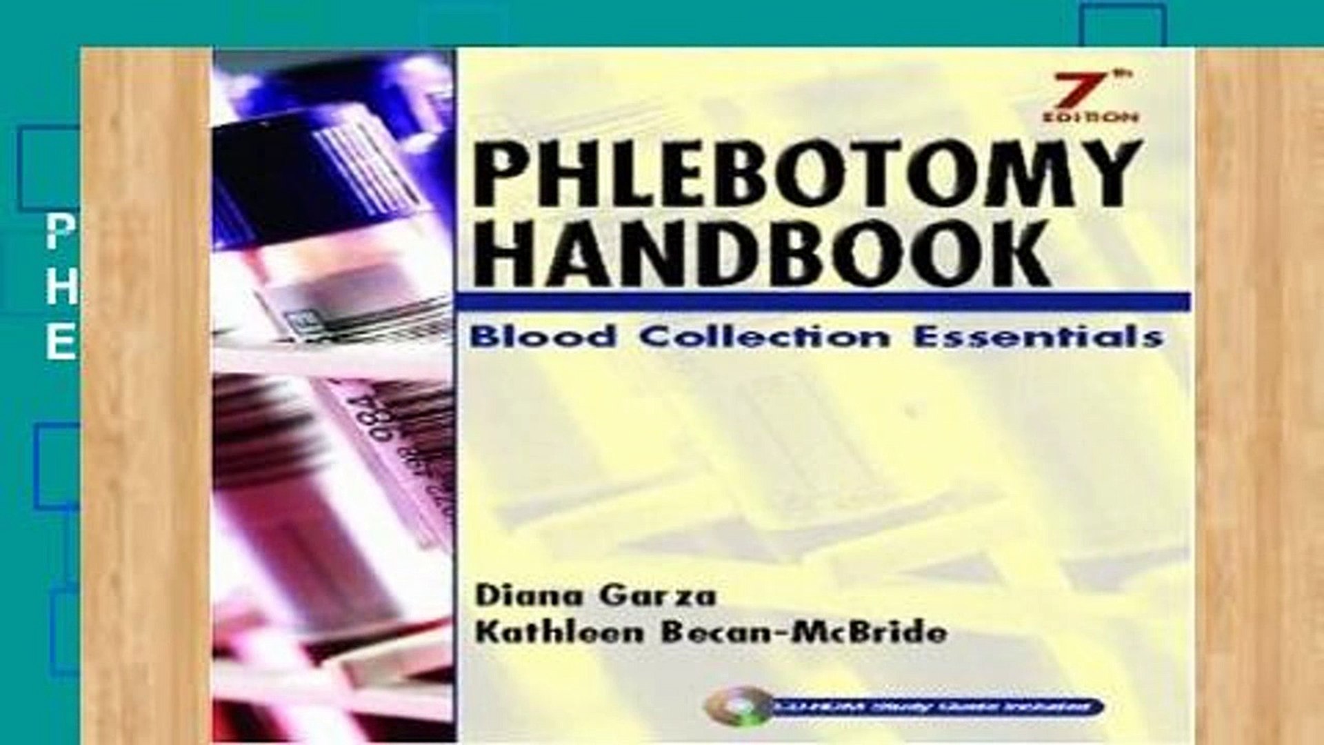 Popular Phlebotomy Handbook Blood Collection Essentials - 