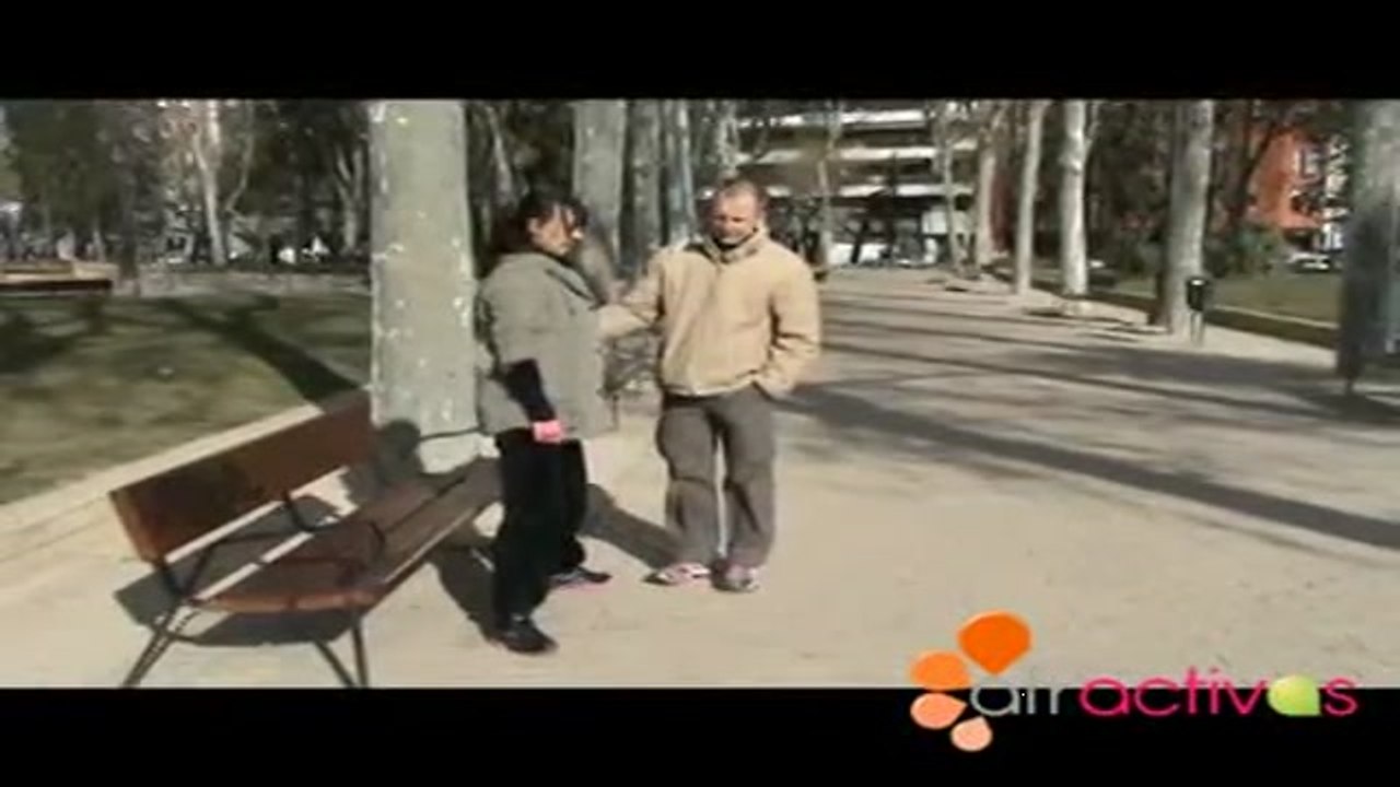Sentadillas en el parque