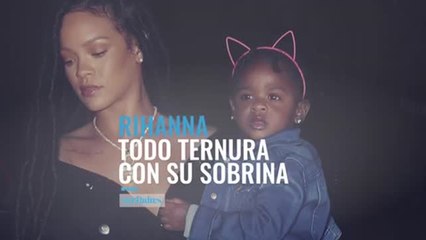 Rihanna, todo ternura con su sobrina