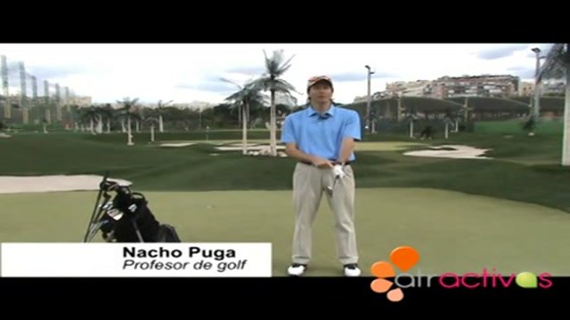 Golf para principiantes. Postura básica