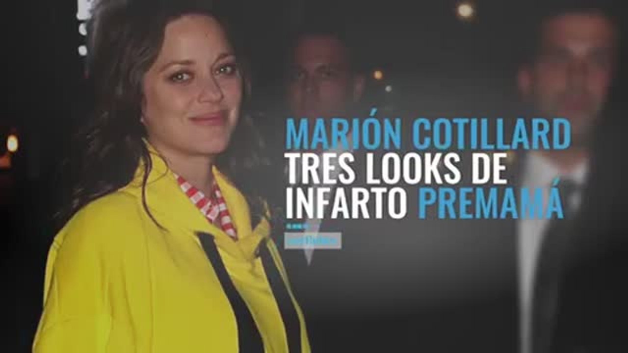 Marion Cotillard, tres looks de infarto premama