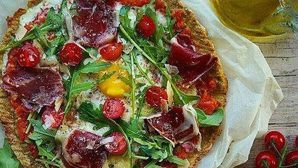 Pizza de quinoa
