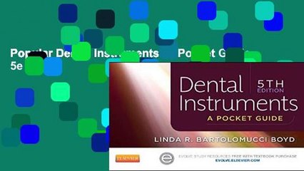 Popular Dental Instruments: A Pocket Guide, 5e