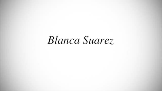 Blanca Suárez para Marie Claire - Making of octubre 2015