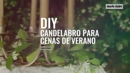 DIY: candelabro para una velada veraniega