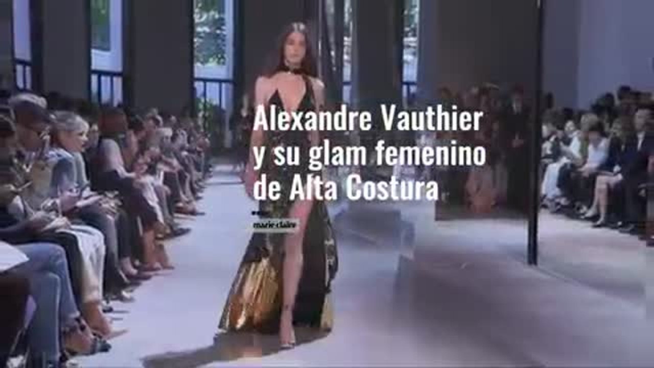 Alexandre Vauthier y su glam femenino de Alta Costura