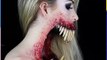 Giant Monster Mouth HALLOWEEN SFX Makeup Tutorial