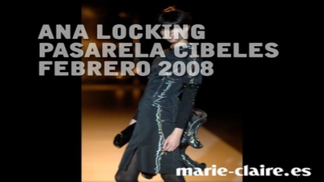Ana Locking desfila en Cibeles