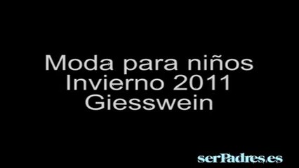 Moda infantil invierno 2011. Giesswein