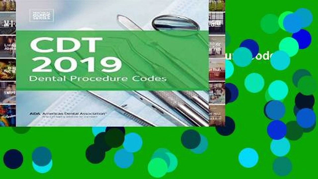 Best product Cdt 2019 Dental Procedure Codes (Practical Guide Series