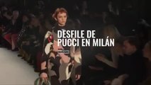 Desfile Pucci en la semana de la moda de Milán