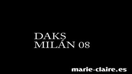 Daks en Pasarela de Milán 2008