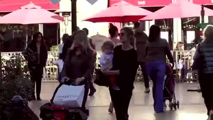 Elisabetta Canalis, compras en buena compania