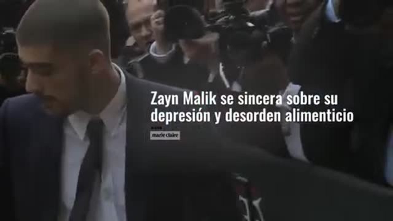 Zayn Malik se sincera sobre su depresion y transtorno alimenticio