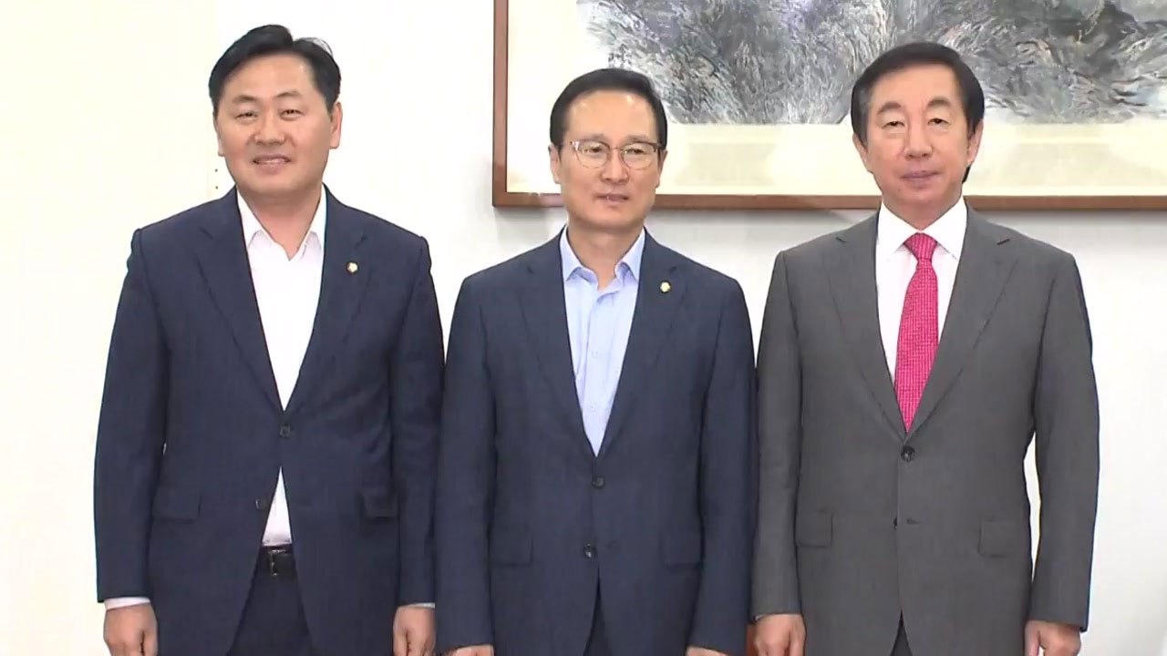'헌재재판관 선출' 3당 원내대표 회동...'심재철 논란' 국감 공방 / YTN