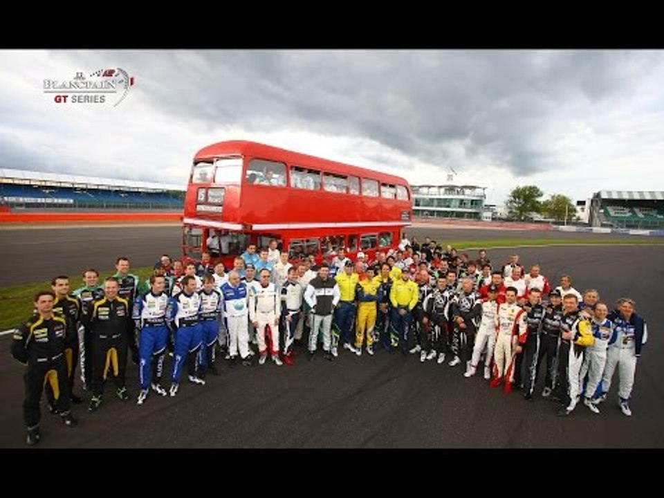 180 Drivers , 1 London Bus -  Silverstone 2015