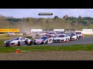 FIA GT - France Qualifying Race Short Highlights - Nogaro ..