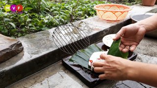 fish rafts grilled with chili || vietnamese food