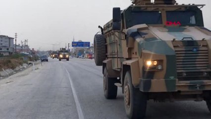 Hatay Askeri Konvoy Reyhanlı'ya Ulaştı