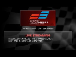 Cooper Tires F3 - Nurburgring - 2013 - 10:50am Local