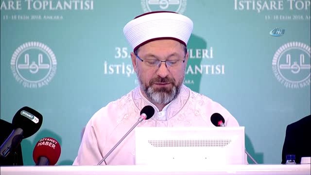 Diyanet İşleri Başkanı Prof. Dr. Ali Erbaş: Din Eğitimi ve Öğretiminin Amaç, Metot, Muhteva Gibi...