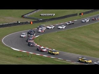 Blancpain Sprint Series - Brands Hatch 2014 - Main Race Short HL
