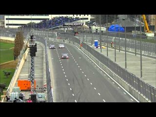 Blancpain Sprint Series  - Baku - Main Race -  Short Highlights..