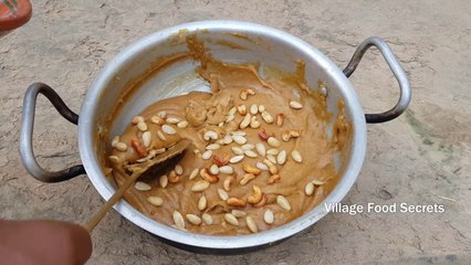 Download Video: Instant Moong Dal Halwa Recipe - Moong Dal Halwa Recipe by Mubashir Saddique - Village Food Secrets