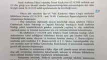 İstanbul Cumhuriyet Başsavcılığı'nca Cemal Kaşıkçı Soruşturmasına İlişkin Yazılı Açıklama Yapıldı