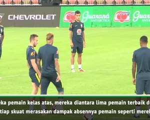 Mustahil Membandingkan Messi Dan Neymar - Miranda & Danilo