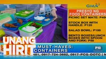 Unang Hirit: Abot-kayang food containers para sa Undas, tampok sa 'Unang Hirit'