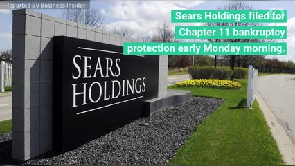Sears Files For Chapter 11
