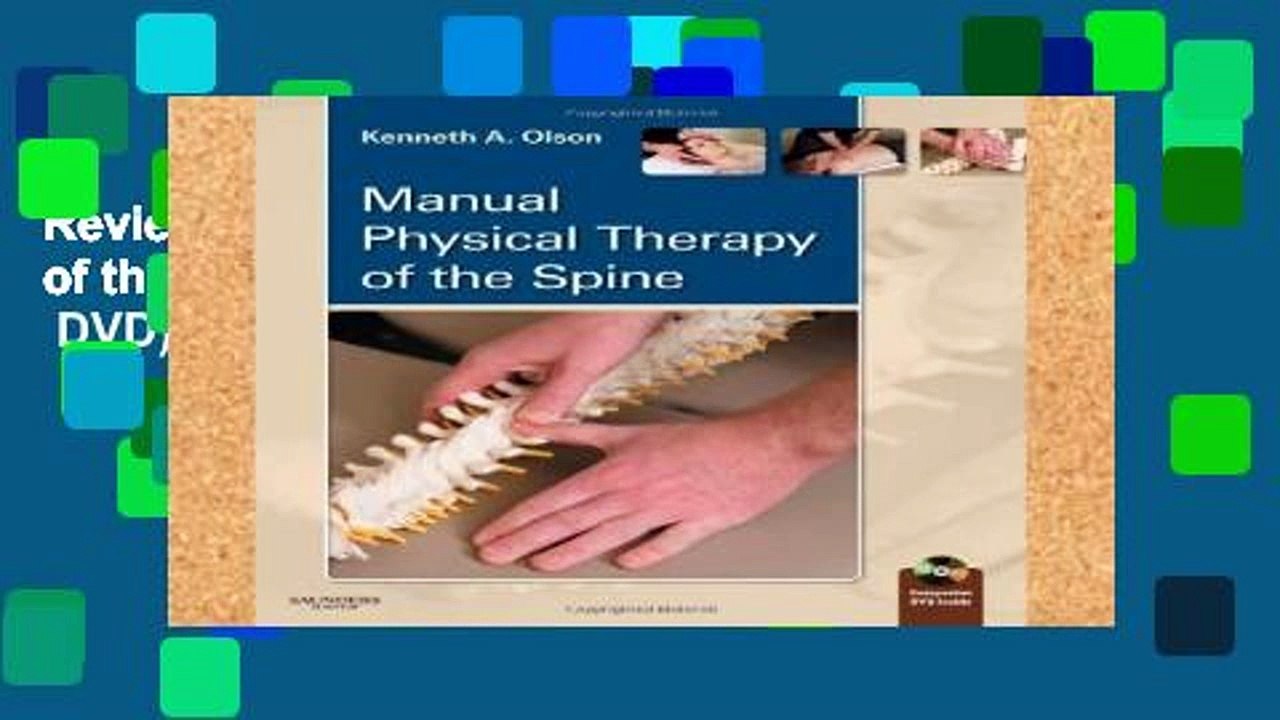 Review  Manual Physical Therapy of the Spine, 1e (Book   DVD)