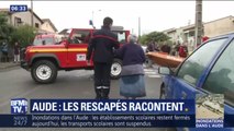 Inondations dans l'Aude: les rescapés racontent 