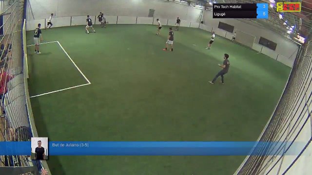 But de Juliano (3-5) - Pro Tech Habitat Vs Ligugé - 15/10/18 21:00 - LIGUE 1 - Poitiers Game Parc