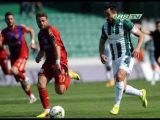 STSL 30. Hafta: Bursaspor 7-1 K.Karabükspor (09.05.2015)