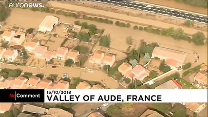 شاهد: سيول غير مسبوقة جنوب فرنسا هي الأسوأ منذ مئة عام!