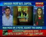 VVIP Hooliganism: MLA's son brandishes gun outside Delhi hotel