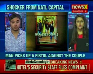 VVIP Hooliganism: MLA's son brandishes gun outside Delhi hotel