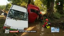 Aude : L'incroyable dispositif des pompiers pour tenter de trouver des survivants - Regardez