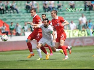 STSL 32.Hafta: Bursaspor 2 - 0 Gaziantepspor (17.05.2015)