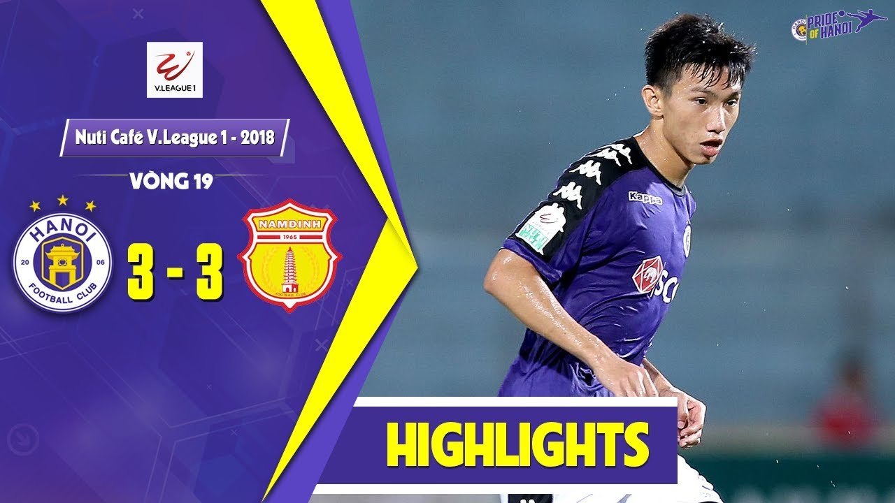Highlight | Bị dẫn trước 3 bàn, CLB Hà Nội vẫn bản lĩnh gỡ hòa trước Nam Định | HANOI FC