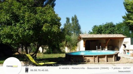 A vendre - Maison/villa - Beauvoisin (30640) - 7 pièces - 167m²