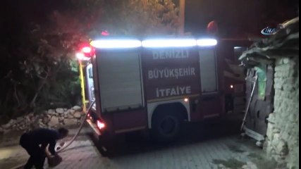 Denizli'de Yangından Kaçamayan 86 Yaşındaki Kadın Hayatını Kaybetti